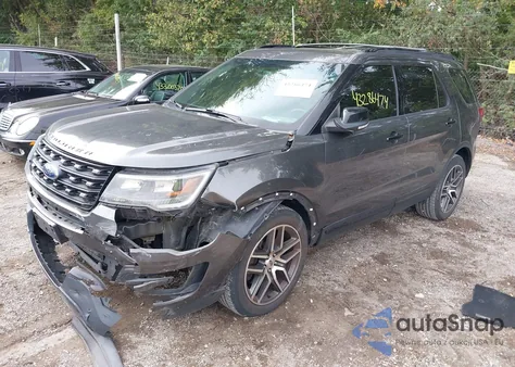2017 Ford Explorer Sport from USA, damaged, VIN 1FM5K8GT3HGA34978